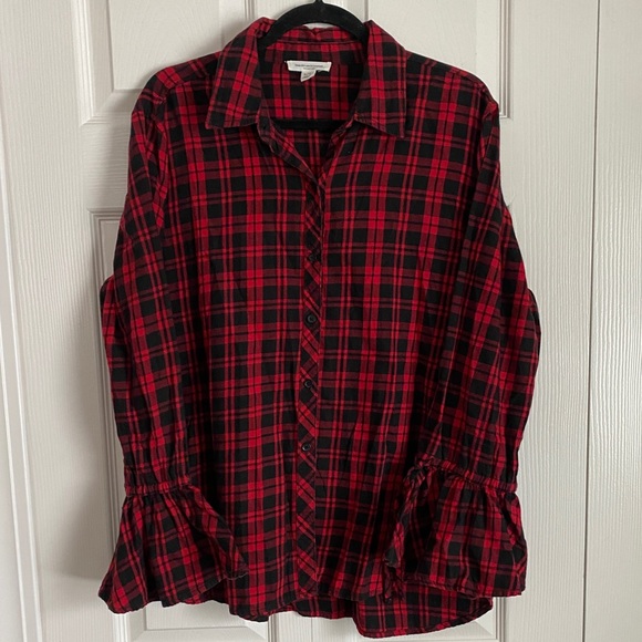 Beachlunchlounge Plaid Shirt. Large - Picture 5 of 5